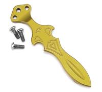 omiinitio Deeply Carry Back Clip de repuesto de aleación de metal ligero para equipo táctico 551 y herramientas de senderismo, resistente a la corrosión