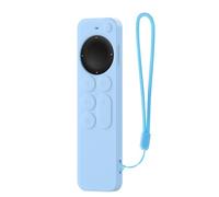 omiinitio Funda protectora para mando a distancia de silicona para 4K 6. 2021/7th Gen 2022 HDTV, funda para mando a distancia a prueba de golpes con intercambio de cordón