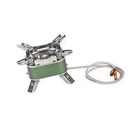 omiinitio Hornillo plegable para camping, utensilios de cocina para exteriores, picknicks de bolsillo, quemador de gas para picnics, hornillo de senderismo, accesorios de senderismo, utensilios de