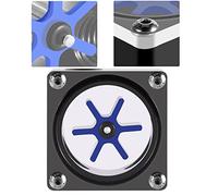 omiinitio Mosquetón compacto con ruedas de escalada para exteriores táctico de seguridad para actividades al aire libre y viajes mosquetón pesado