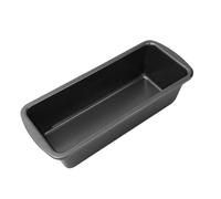 omiinitio Pan de acero al carbono estable, no pegado, funcional, ideal para pastel de carne y horneado hecho a mano, sin tapa