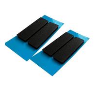 omiinitio Precisions ajuste espacio para talentos espaciales esteras amortiguadoras para teclados mecánicos con control de ruido superior y durabilidad