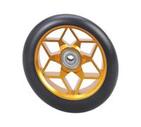 omiinitio Rueda de aleación de aluminio con rodamientos parte profesional duradera 110 mm alto rendimiento rueda Kick Scooter Accesorios