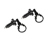 omiinitio Soportes para faros de bicicleta de carretera, giratorio 360 grados, soporte de lámpara para manillar de bicicleta, soporte para faros de bicicleta, ajustable, para manillar de bicicleta