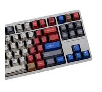 omiinitio Teclas de colores 151 teclas diseño completo compatible con la altura original vibrador para teclados mecánicos de juegos graffiti