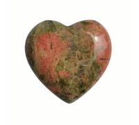 omiinitio Unqiue Heart Páginas Componentes de Joyería de Piedra hallazgos de joyas de corazón para pulseras y collares de joyería adecuados