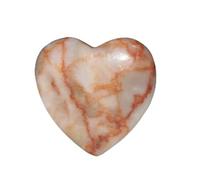 omiinitio Unqiue Heart Páginas Componentes de Joyería de Piedra hallazgos de joyas de corazón para pulseras y collares de joyería adecuados