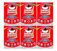 Omino Bianco - Aditivo para lavadora en total 5 acciones en 1 en polvo para ropa, quitamanchas e higienizante, 500 g x 6 unidades