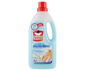 Omino Bianco - Aroma almizcle blanco, Detergente a mano y lavadora - 1000 ml