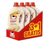 Omino Bianco Detergente líquido marsella 45 dosis, caja 3+1 gratis, 7200ml