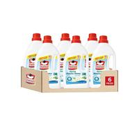 Omino Bianco - Detergente líquido para lavadora, 138 lavados, respeta los colores y tejidos, perfume fresco con esencia de almizcle blanco, 1150 ml x 6 paquetes