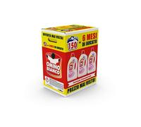 Omino Bianco - Detergente líquido para lavadora, 150 lavados, respeta colores y tejidos, aroma fresco de nenúfar rosa, 2000 ml x 3 paquetes