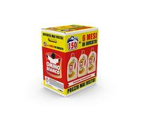 Omino Bianco - Detergente para lavadora líquido, 150 lavados, respeta colores y tejidos, aroma fresco con esencia de corazón de Marsella, 2000 ml x 3 paquetes