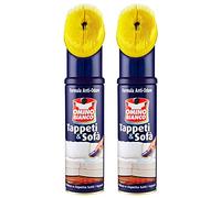 Omino Bianco Gel - Producto específico para alfombras y sofás, limpiador y limpiador de tejidos con fórmula antiolor, 2 unidades de 300 ml
