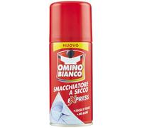 Omino Bianco Producto específico para eliminar manchas intensas, quitamanchas en spray seco Expess, acción inmediata sin halos, 125 ml