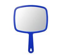 OMIRO Espejo de Mano con Mango, Color Azul