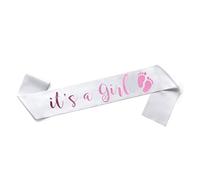 OMISS Bonita bufanda para bebé Shower, It's A Girl, Talla única