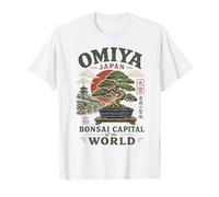 Omiya Japan - Capital Mundial de Bonsái Vintage Camiseta