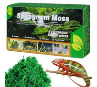 OMJMYY 300g Musgo Sphagnum Esphagnum Sphagnum Moss Nutrición Hidratante Orgánico Musgo Natural Musgo Vegetal Seco para Cultivos Sin Suelo Plantas en Maceta Suculentas Orquídeas（Verde oscuro）