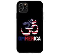 Ommerica OM Yoga Bandera Americana 4 de Julio Yogi Yogini Carcasa para iPhone 11 Pro MAX