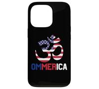 Ommerica OM Yoga Bandera Americana 4 de Julio Yogi Yogini Carcasa para iPhone 13 Pro