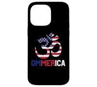 Ommerica OM Yoga Bandera Americana 4 de Julio Yogi Yogini Carcasa para iPhone 14 Pro MAX