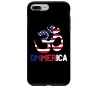 Ommerica OM Yoga Bandera Americana 4 de Julio Yogi Yogini Carcasa para iPhone 7 Plus/8 Plus