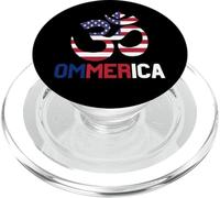 Ommerica OM Yoga Bandera Americana 4 de Julio Yogi Yogini PopSockets PopGrip para MagSafe