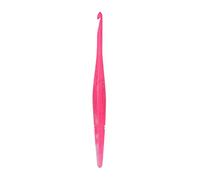 Ommi Streamline Ganchillo con mango ergonómico para tejer crochet | Ganchillo de tejer de Resin de 17 cm, para tejido artesanal de hilo | ¡El mejor regalo! (Pink Swirl, 6,5 mm)