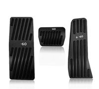 OMNHGD Accesorios Repuesto duraderos Pedal De Acelerador Y Freno para Mazda Cx60 Cx-60 22-23, Cubierta para Interior De Automóvil, Accesorios para Automóvil(Negro)