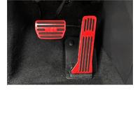 OMNHGD Accesorios Repuesto duraderos Pedales De Apoyo De Freno De Acelerador De Coche, Cubierta Decorativa Antideslizante De Combustible, Accesorios De Pedal para Volvo EX30 2024 2025(2pcs red7)