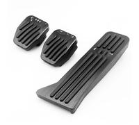 OMNHGD Accesorios Repuesto duraderos Tapas De Pedales para Pedales De Coche, Acelerador, Freno, Reposapiés, Cubierta para Mazda 2, 6, GJ, CX-5, CX5, KE, KF, CX8, CX9, 14-23(MT Blac)