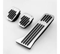 OMNHGD Accesorios Repuesto duraderos Tapas De Pedales para Pedales De Coche, Acelerador, Freno, Reposapiés, Cubierta para Mazda 2, 6, GJ, CX-5, CX5, KE, KF, CX8, CX9, 14-23(MT Silv)