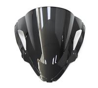 OMNHGD Deflectores De Viento para Parabrisas Delantero De Motocicleta para Kawasaki para Ninja ZX-6R ZX 6R ZX6R 2024 ZX6R 2025(Negro)
