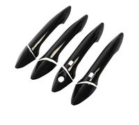 OMNHGD Embellecedor Manija Puerta Coche Volante Izquierda Accesorios Decorativos Para Hyundai I30 2012-2016(Smart Black)
