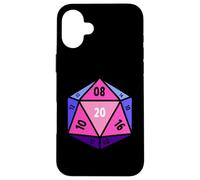 Omni Flag Omnisexual Pride D20 Dados LGBT Omnisexualidad Carcasa para iPhone 16 Plus