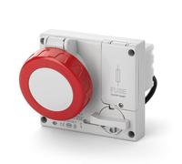 OMNIA 3P+N 16A 6H IP67 Scame 406.1687 toma de corriente empotrable