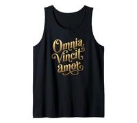 Omnia Vincit Amor El Amor Latino Conquista Todo Camiseta sin Mangas