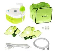 Omnibus Nubi BR-CN195 Juego de Inhalador Eléctrico para Niños y Adultos con Accesorios Necesarios Nebulizador Máscara de Inhalación Perfilada para Adultos y Niños