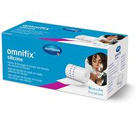 Omnifix Silicone: Esparadrapo con Capa de Contacto de Silicona; Retirada Indolora; 10cmx2m; 1 Unidad