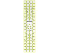 Omnigrid Regla, amarillo, 4 x 18 pulgadas