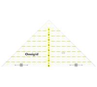 Omnigrid Right Triangle Ruler Regla Triangular, 5 cm