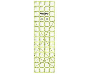 Omnigrip Quilter-Lineal, antideslizante Rectángulo 4" x 14"