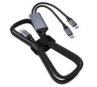 OMNIHIL Cable divisor USB-C de 3.2 pies compatible con interfaz de audio USB Focusrite Scarlett 4i4 de 3ª generación