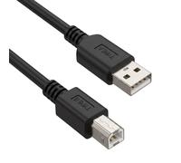 OMNIHIL Cable USB 2.0 de alta velocidad de 5 pies de largo compatible con Behringer Pro Mixer VMX1000USB