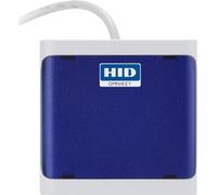 Omnikey USB Reader 5022 CL Reads 3.56MHz Smart Cards, R50220318-DB (Reads 3.56MHz Smart Cards Contactless Blue/Grey)