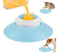 Omnikryp Cuenco para lamer Perros, Cuenco Antideslizante para Lick, Reductor de Aburrimiento, Tapete para Lamers Lento de Comida Líquida, para Mascotas Pequeñas