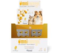 Omniomega Hifarmax - Vitaminas para Perros y Gatos, Suplemento Omega 3 con Vitamina E | Suplementos Alimenticios para Perro y Gato | Omega 3 Perros | Complementos Alimenticios | 540 Pastillas
