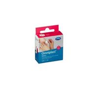 Omniplast: Esparadrapo Resistente para la Sujeción de Apósitos y Vendajes; Blanco; 1,25cmx5m