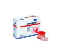 Omniplast® esparadrapo rosa tela 5mx2,5cm 1ud